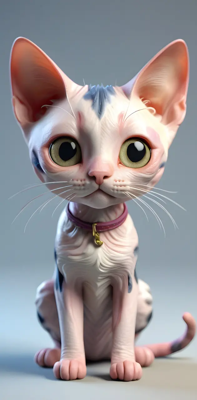 a hairless cat