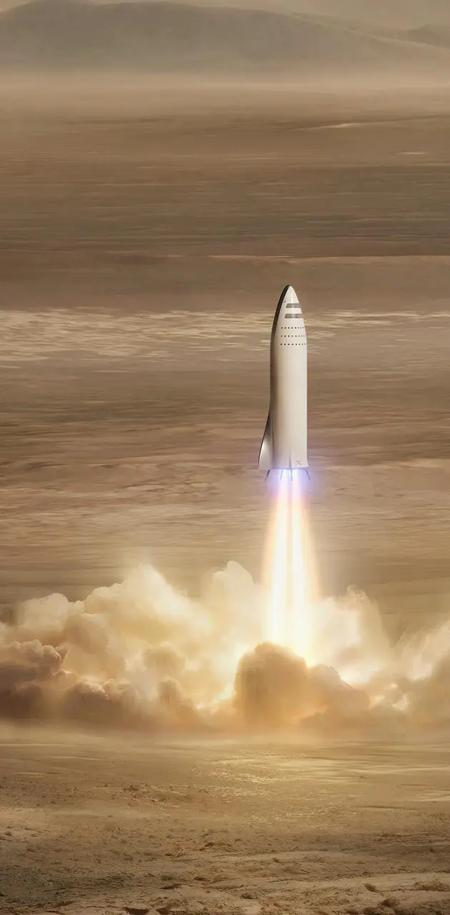 SpaceX BFR Mars
