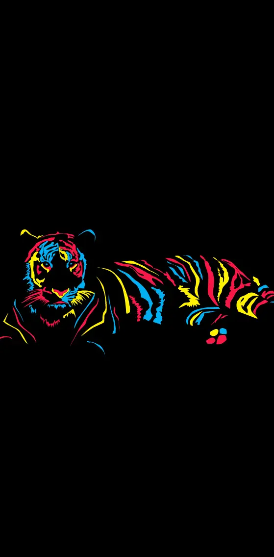 Colorful Tiger