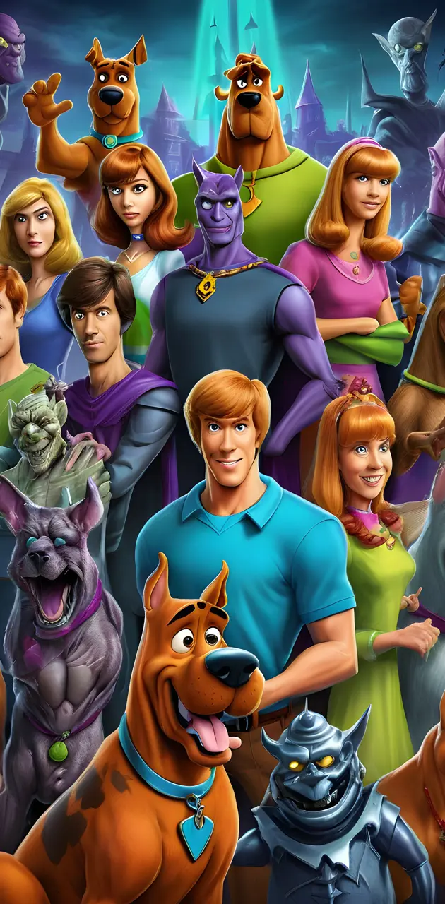 Scooby Doo all villains!
