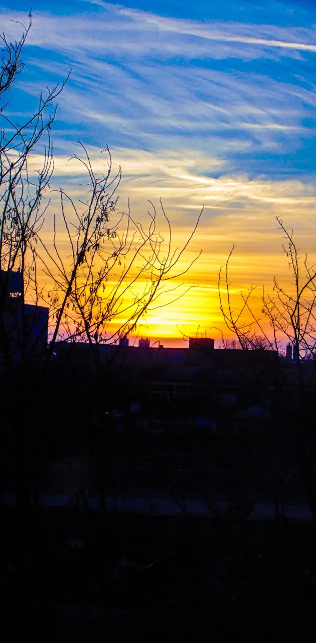 Free Phone Walpaper Sunset Shot With Sony Camera Cybershot