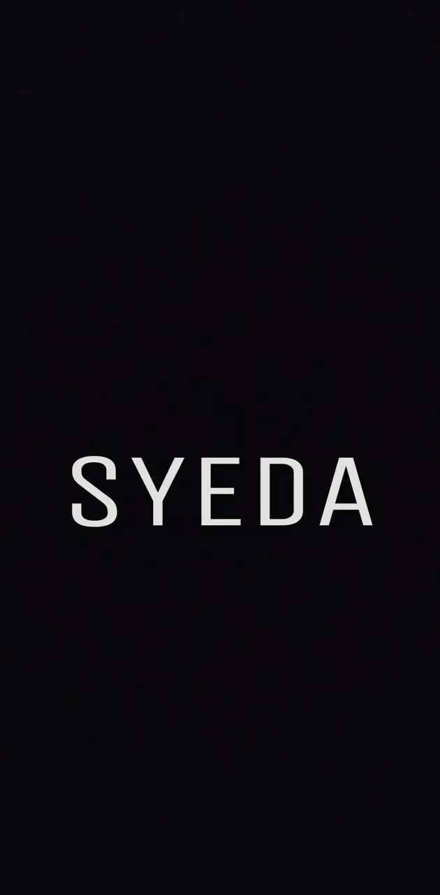 Syeda name wallpaper