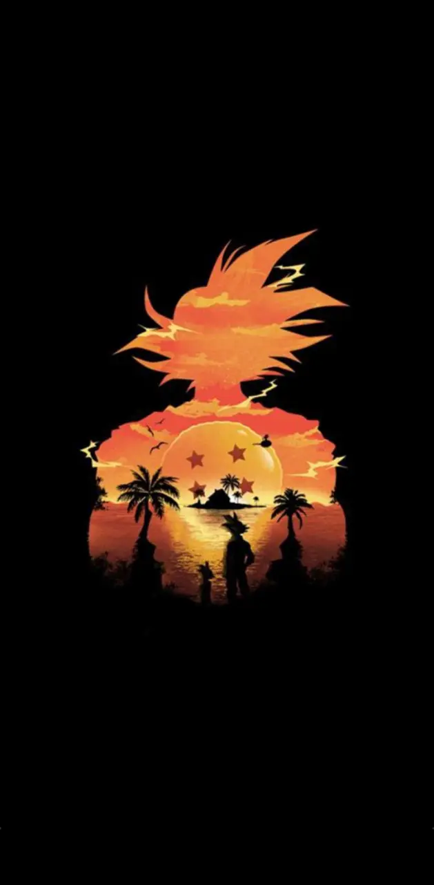 Goku Sunset
