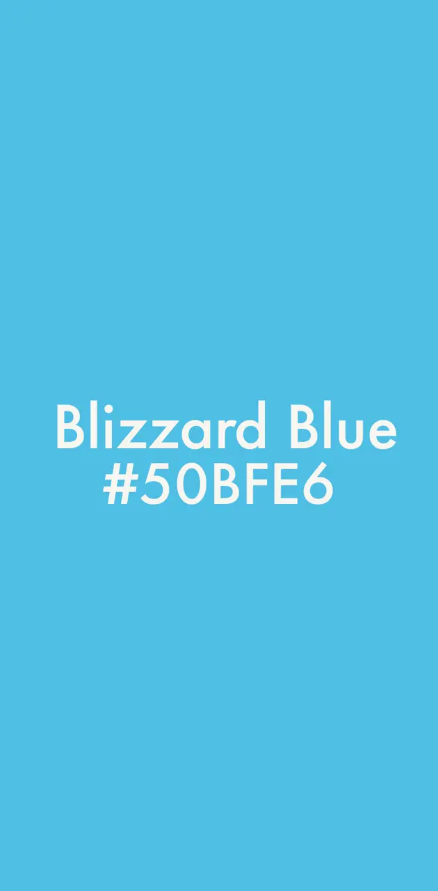 Blizzard blue