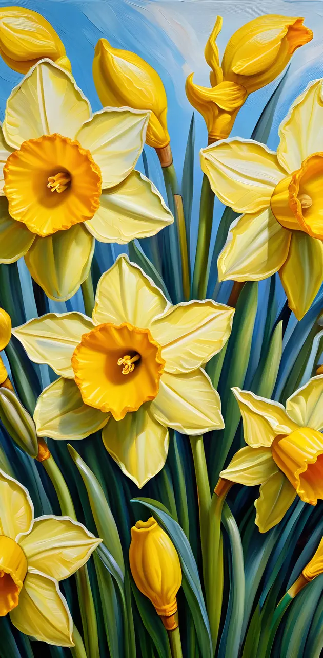 Soring daffodils