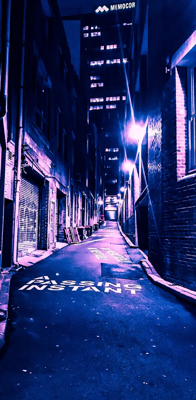 Alley cyberpunk 