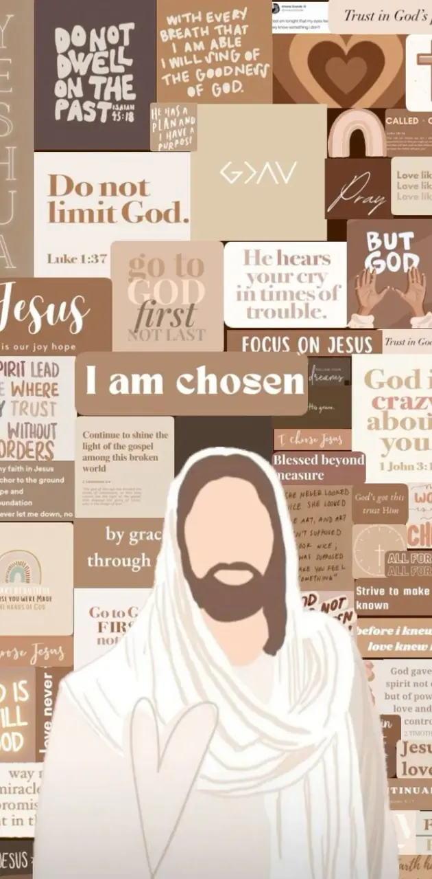 Christian Aesthetic Pinterest Collage
