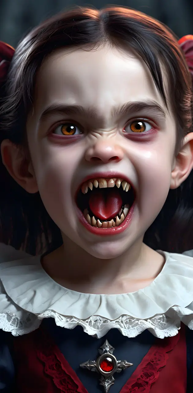 Vampire little girl