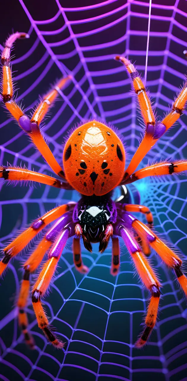 Vibrant Spider