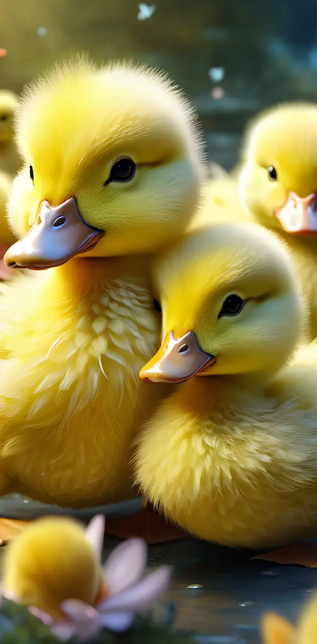 fuzzy ducks