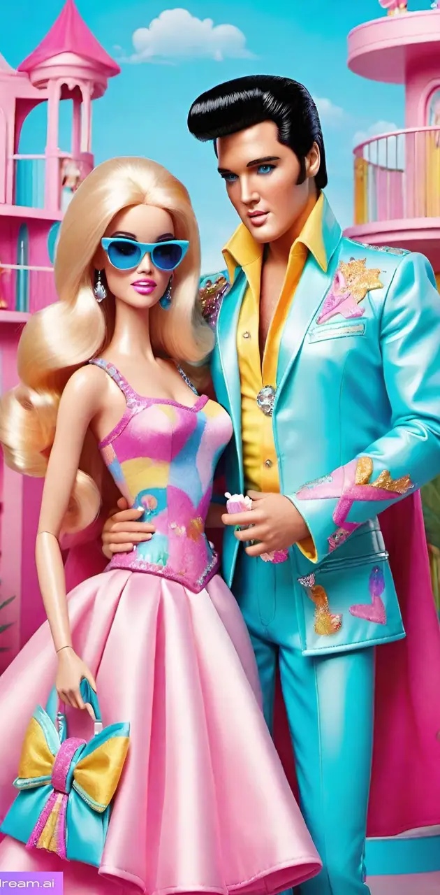 Barbie and Elvis 