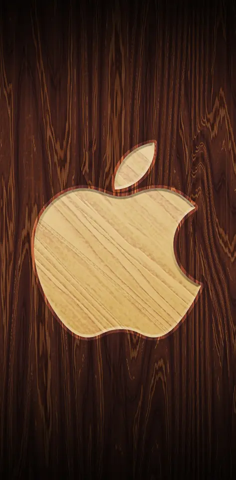 Apple On Wood