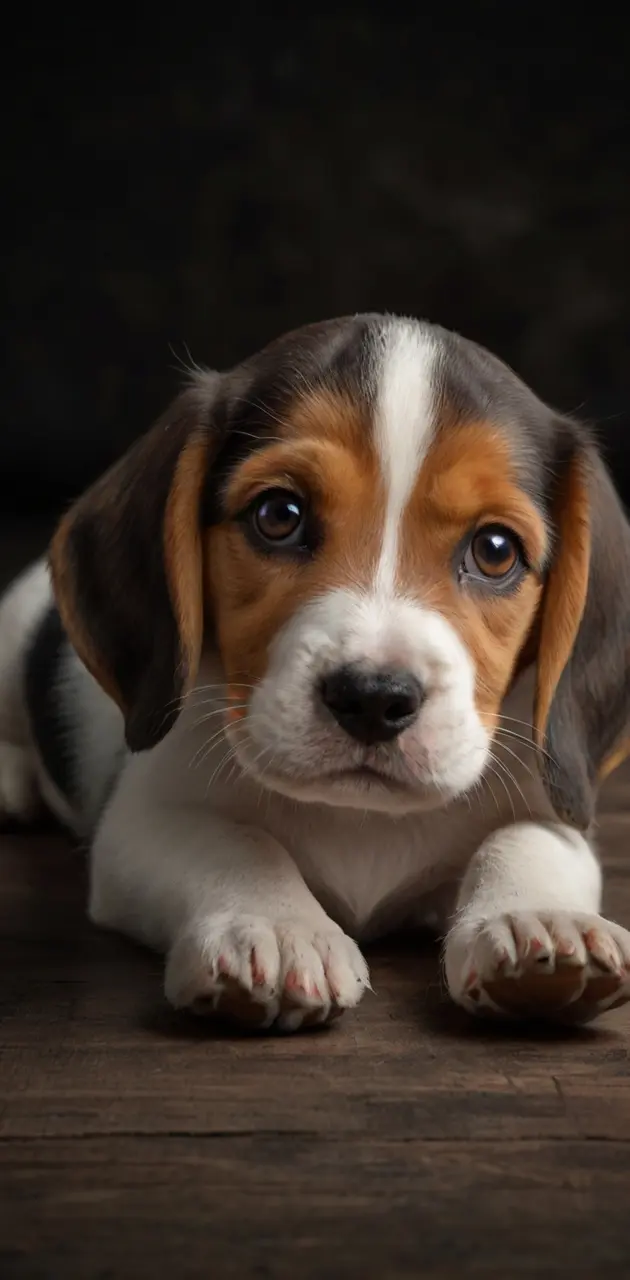 Adorable Welsh Beagle puppy