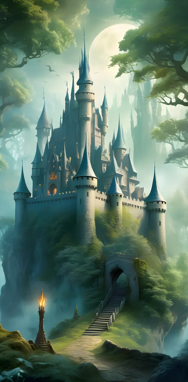 castle in the wood