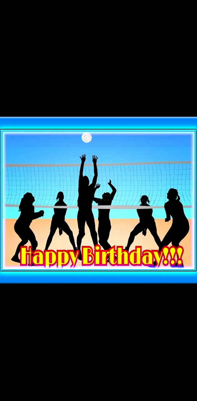 Volleyball Birthday