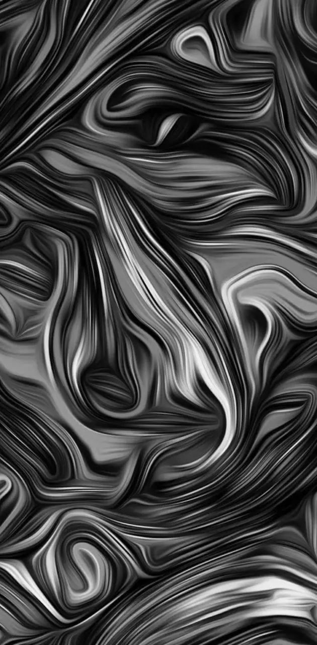 Black & White swirls