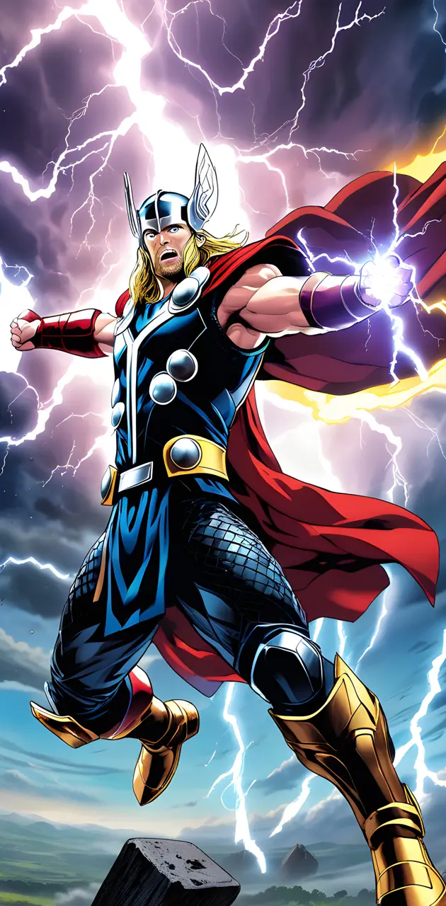 Thor arrives for battle