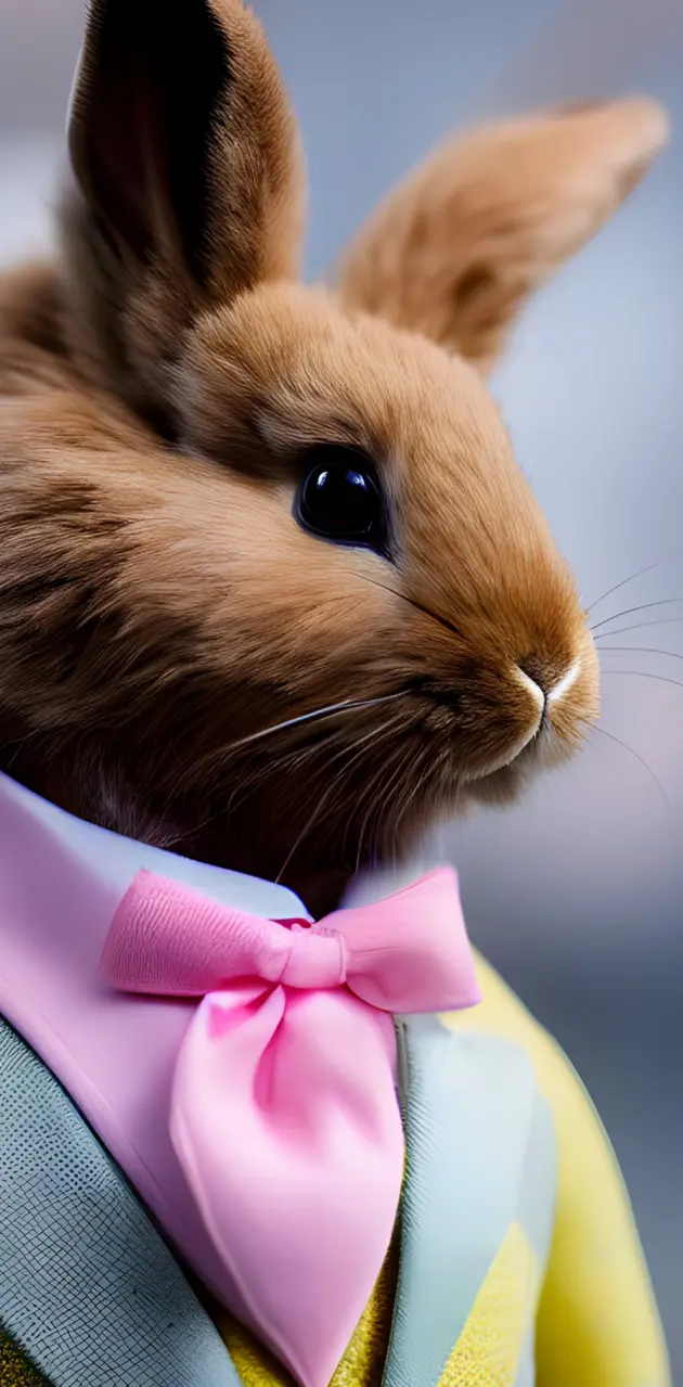 Suited Up Bunny