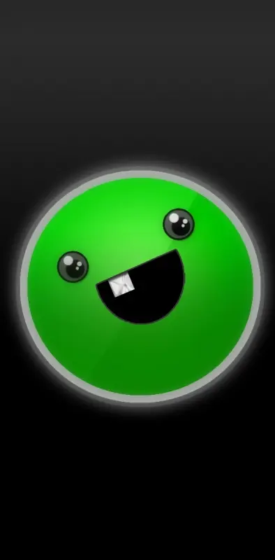Happy Green Ball