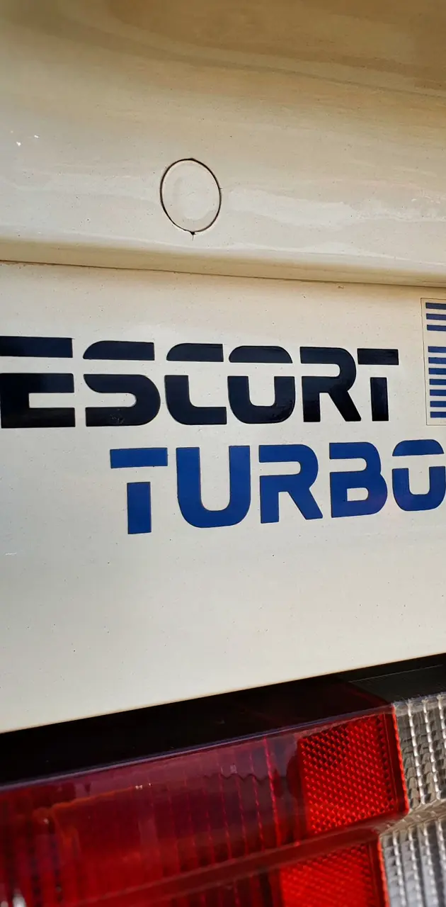 Escort RS turbo