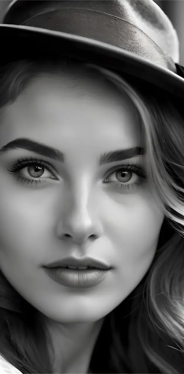 Girl portrait closeup