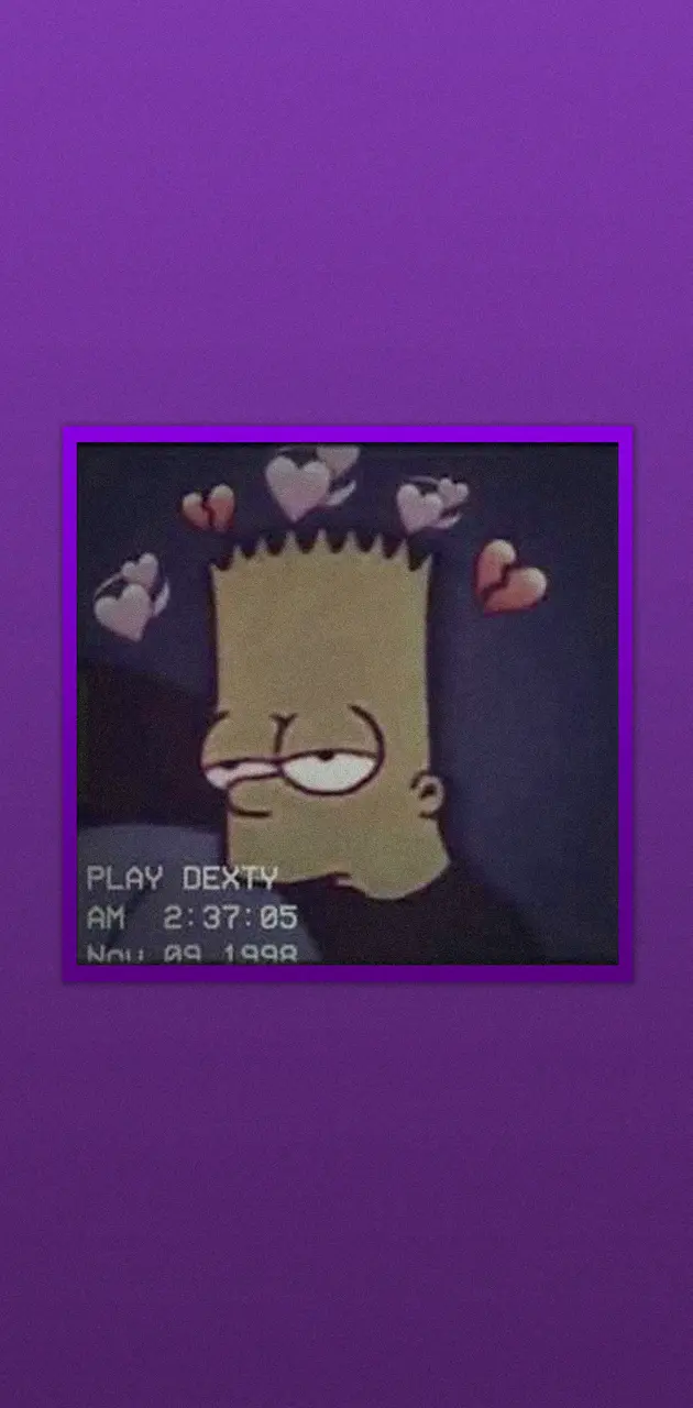 Bart Simpsons SAD 2 | Poster