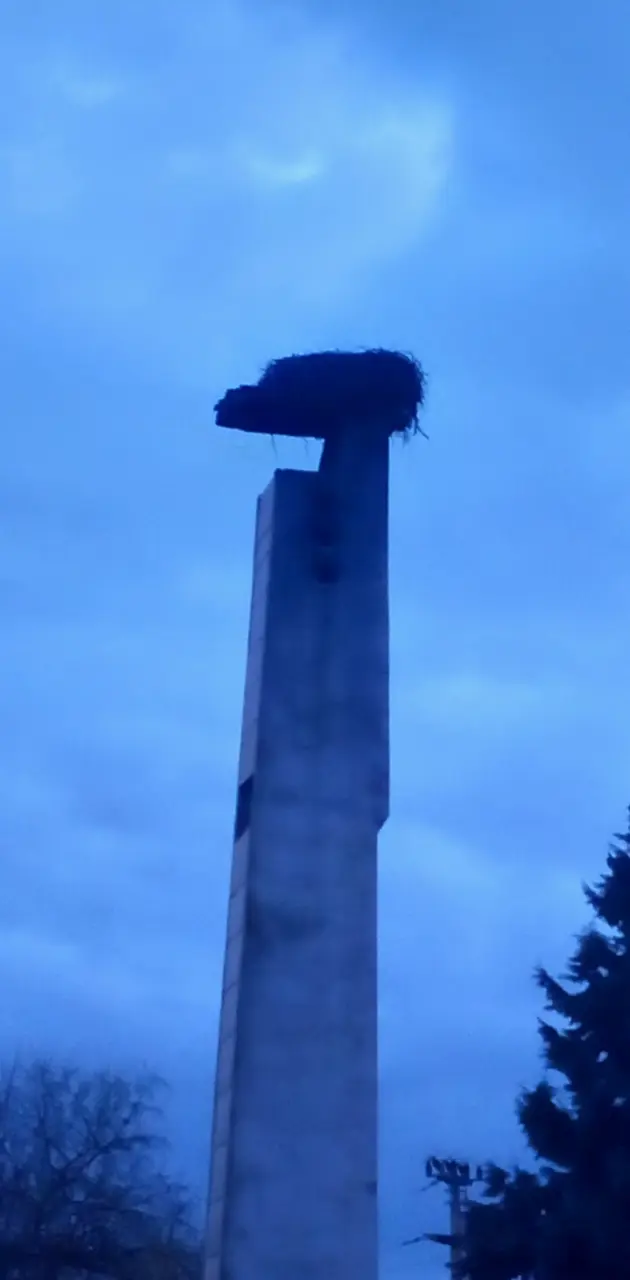 brutalist tower nest