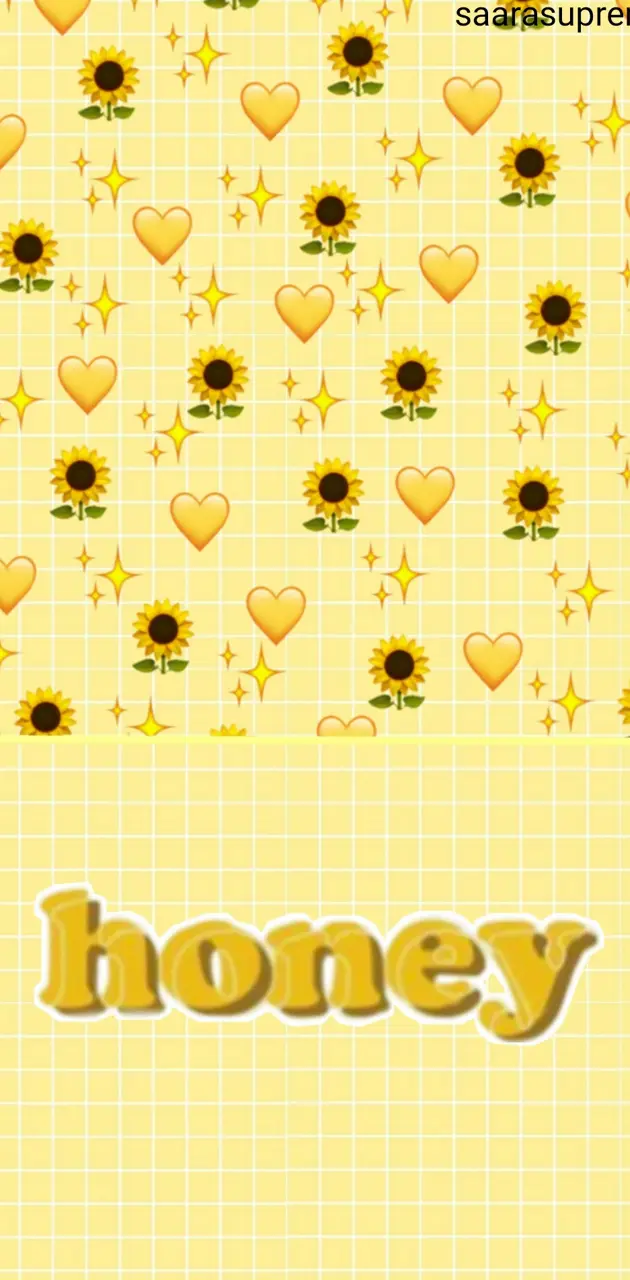 Yellow honey