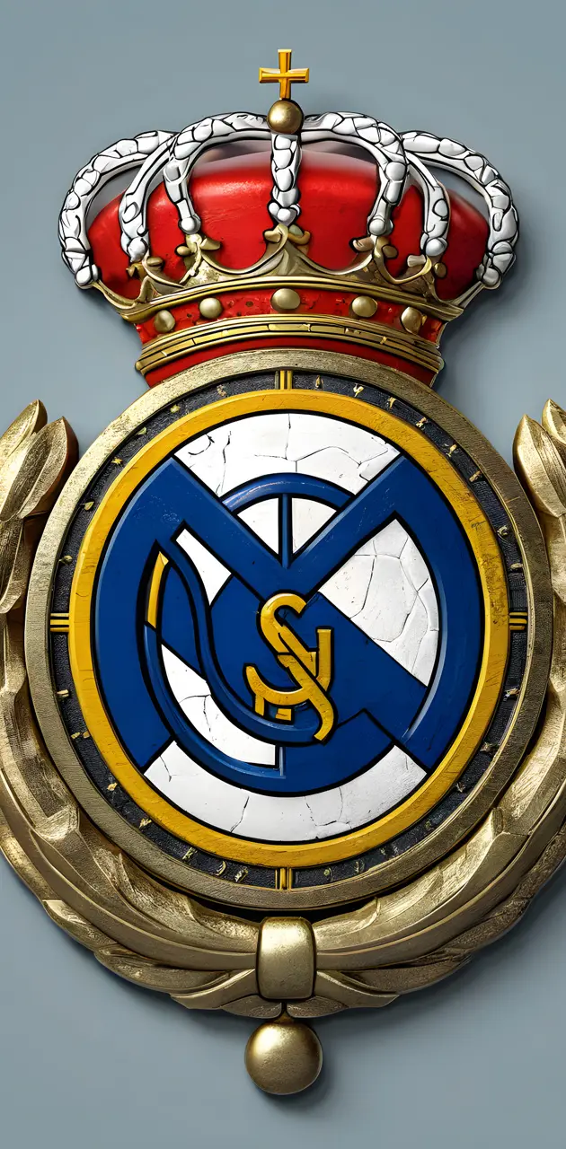 escudo del real madrid de rey