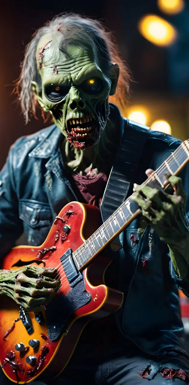 another zombie Guitar.