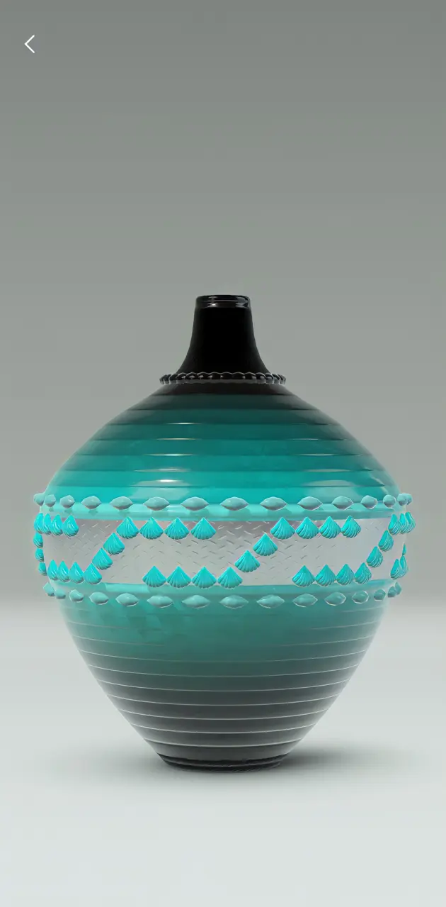 Teal Chill Pot