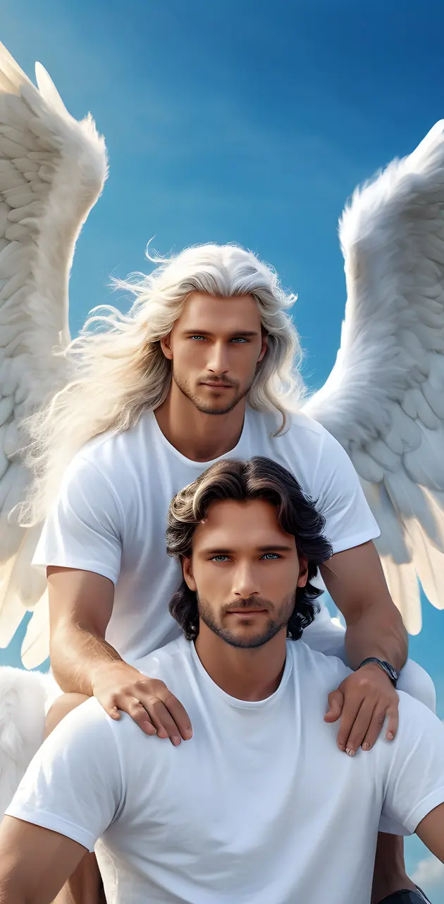 two male angels