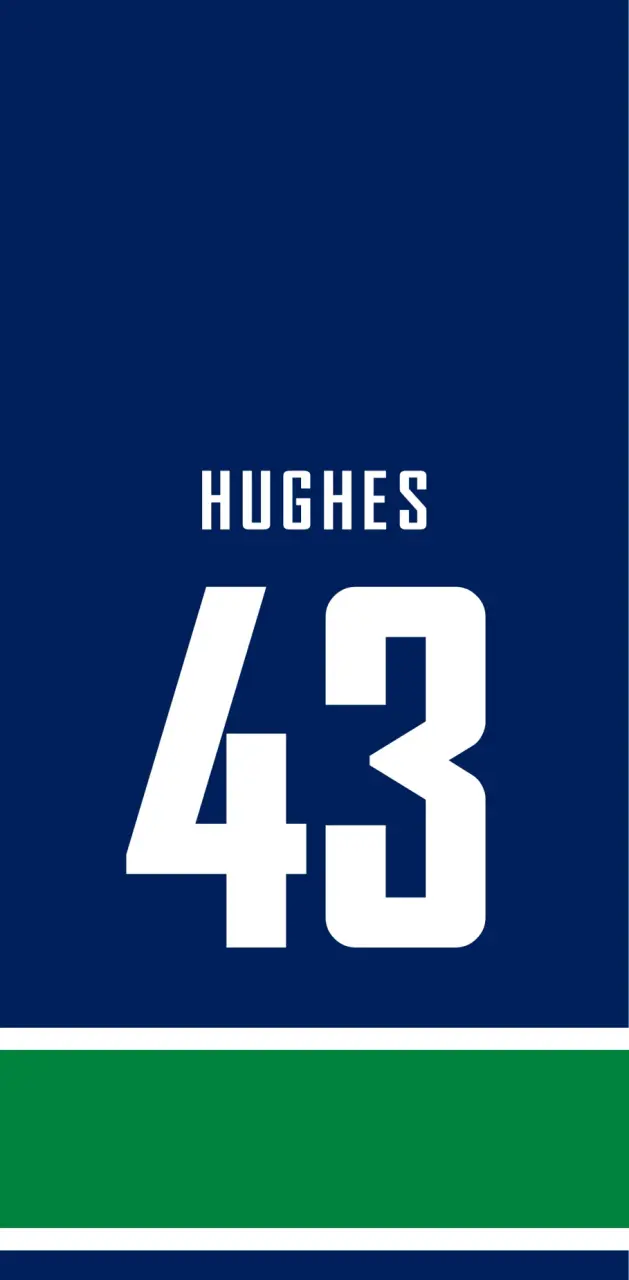 Canucks Hughes Lock