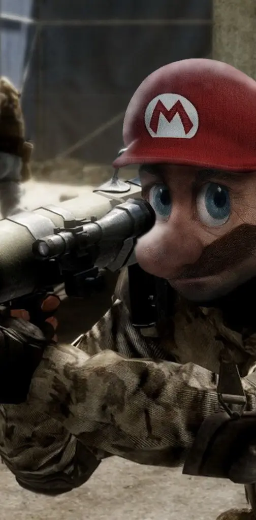 Black Ops Mario