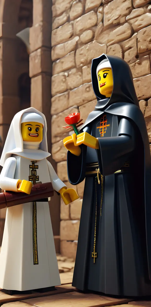 Lego Nuns