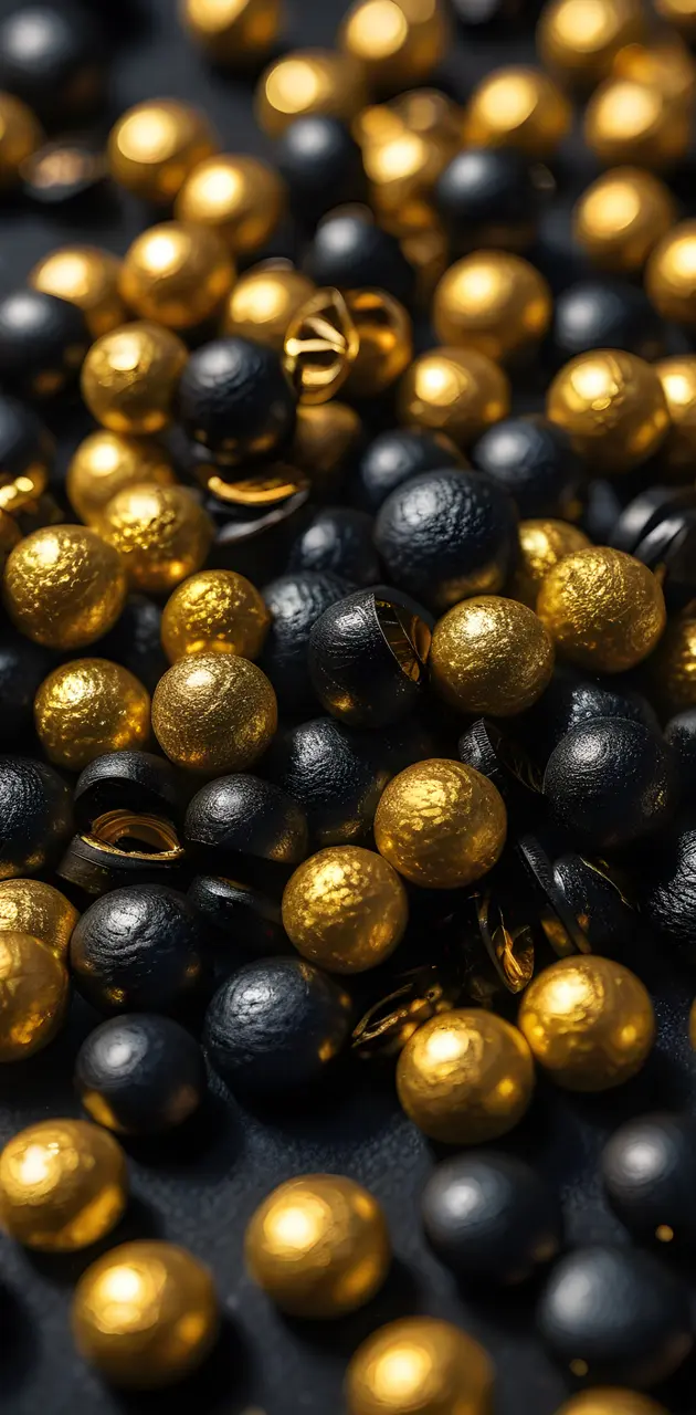Black and Gold Balls