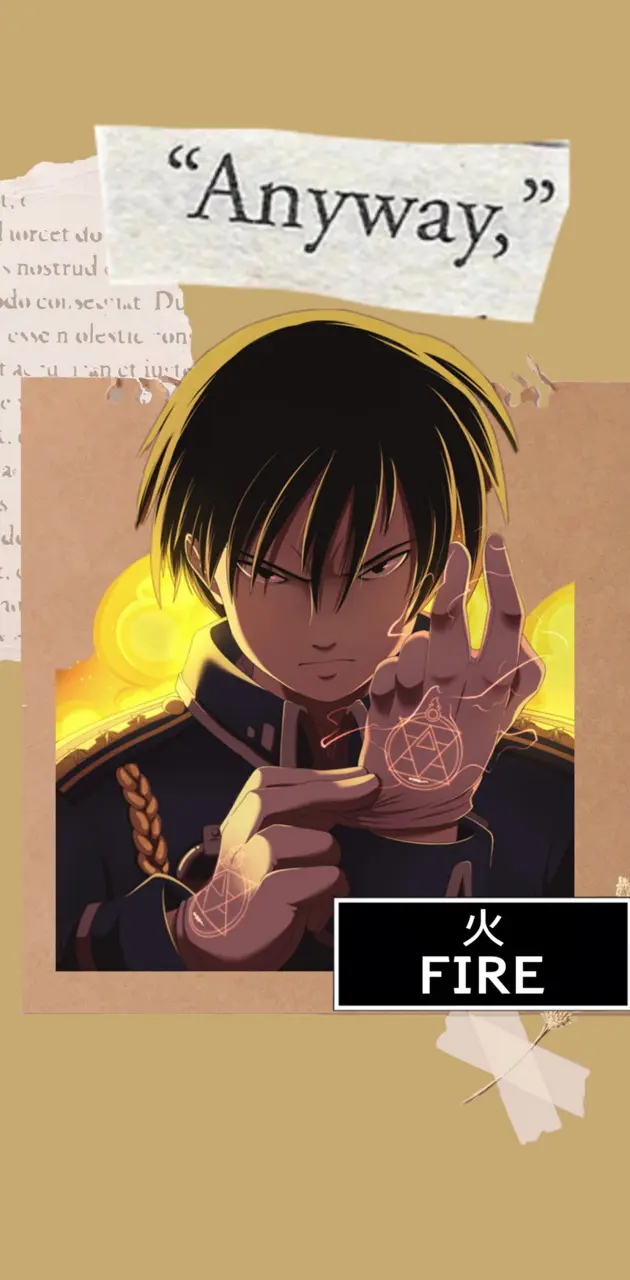 Roy Mustang collage