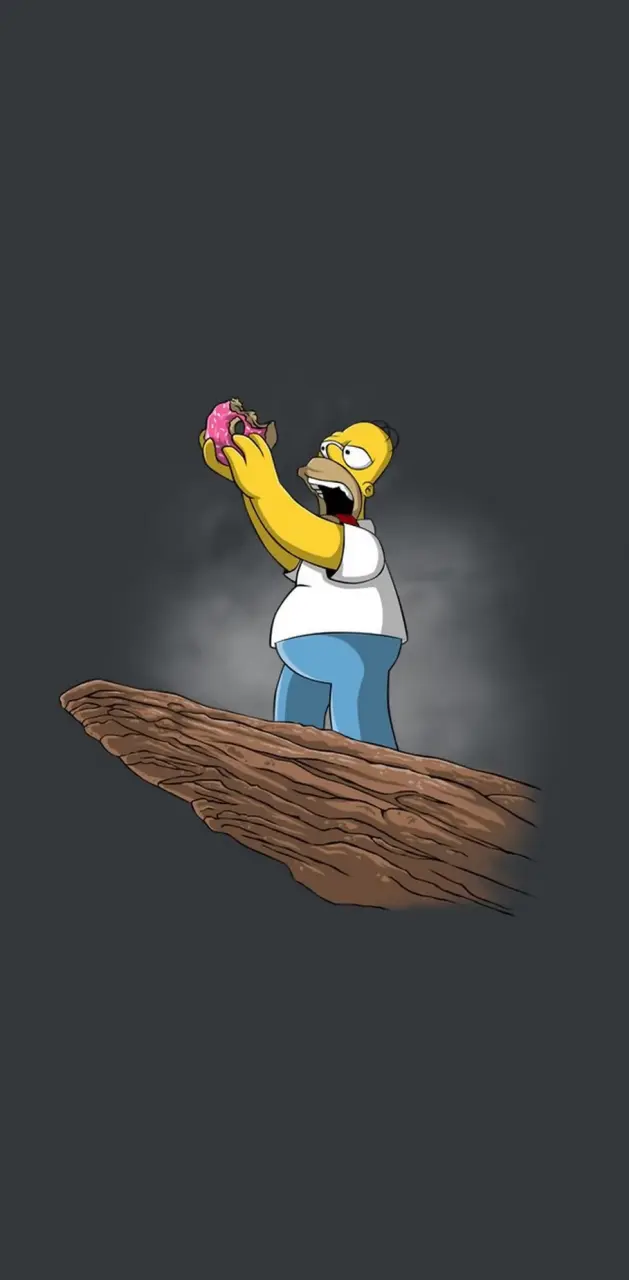 Homer holding Donut