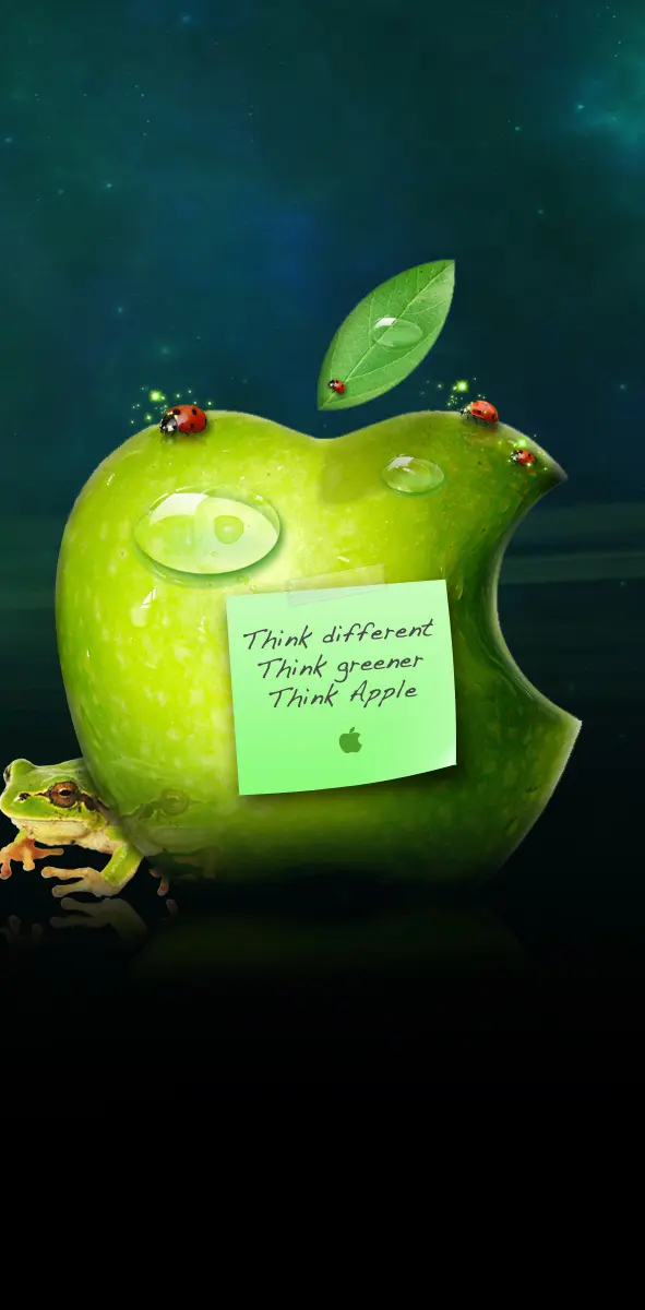 Green Apple Hd Frog