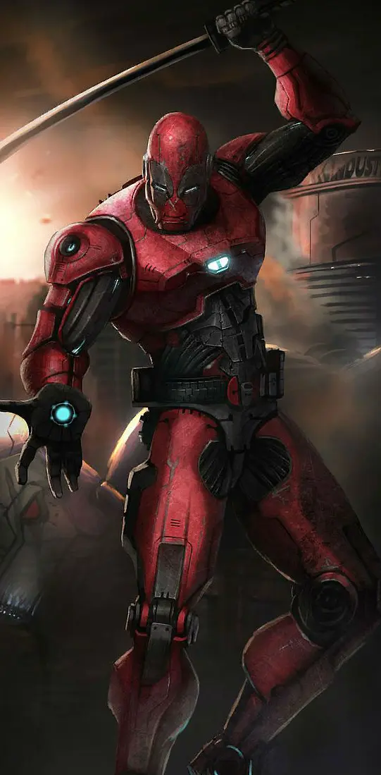 Deadpool - Iron Suit