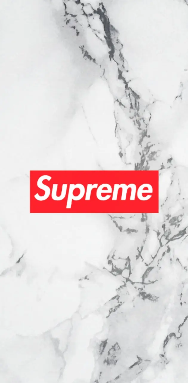 Supreme withe marble