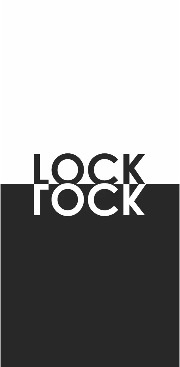Lock Black n White