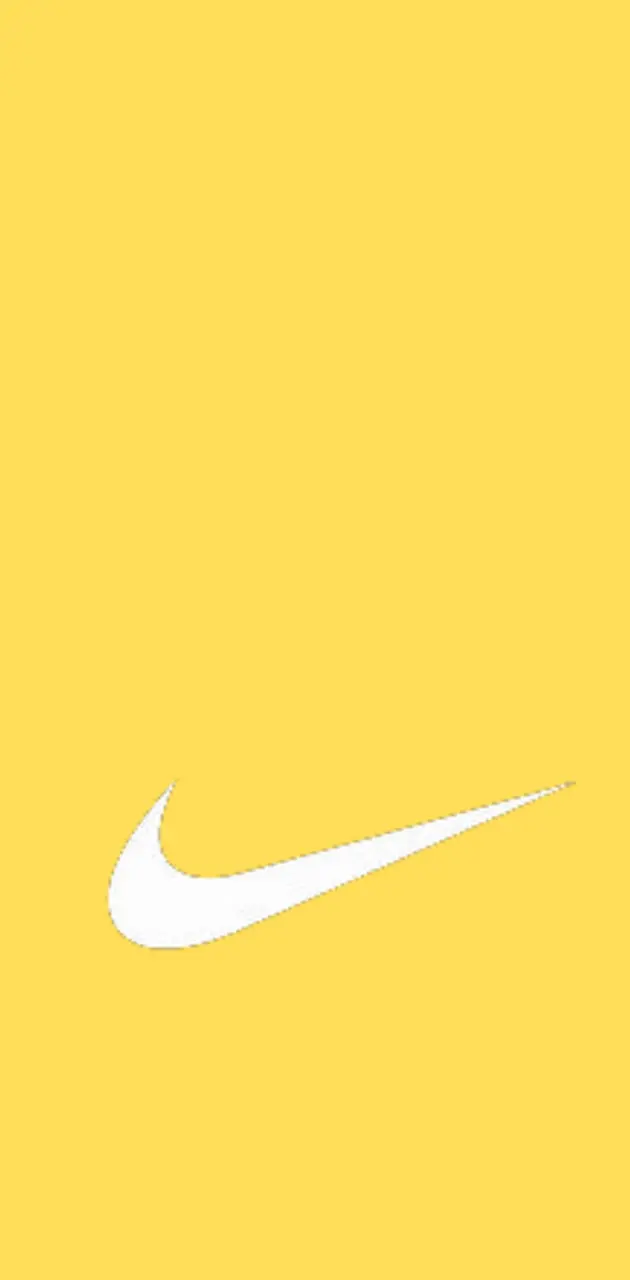 Nike logo yellow