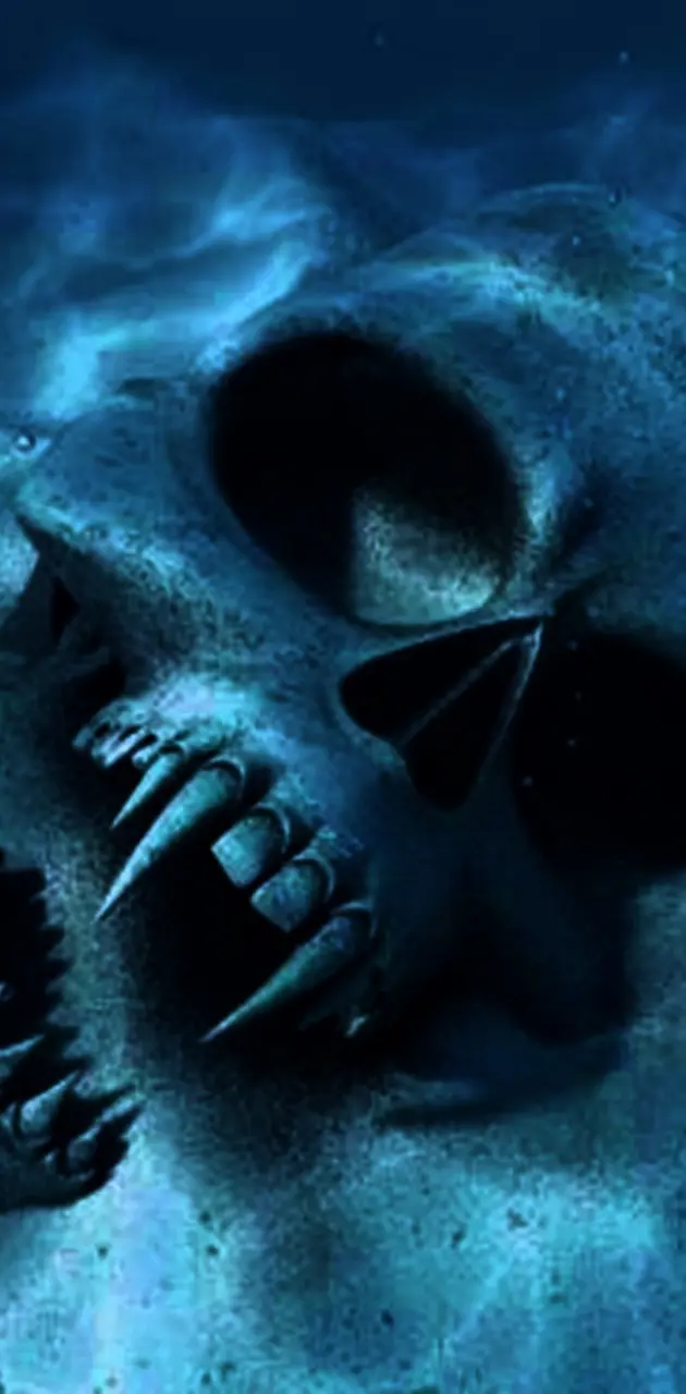 Skull Underwater