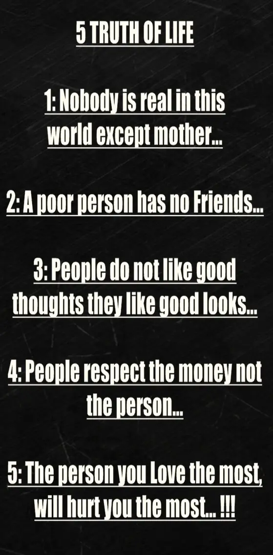 5 Truth of Life