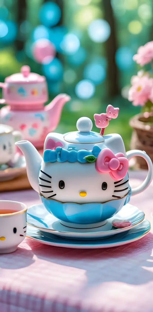 hello kitty tea party
