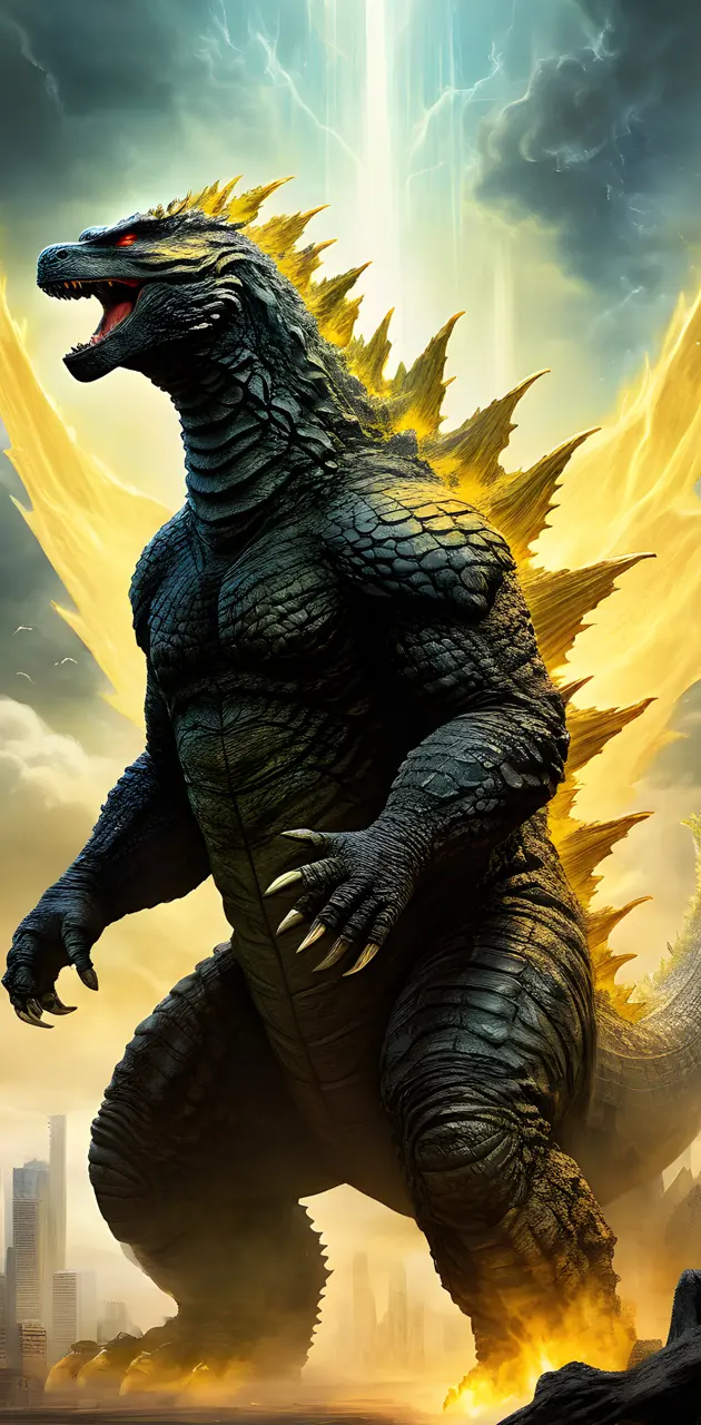 Yellow Godzilla
