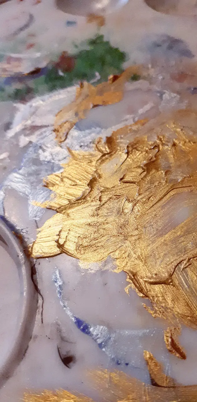 Golden painting
