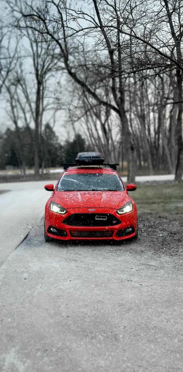 Winter Ford Focus ST