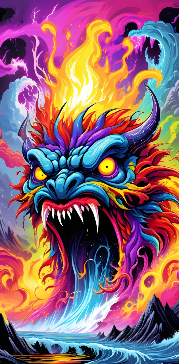 monster psychedelic